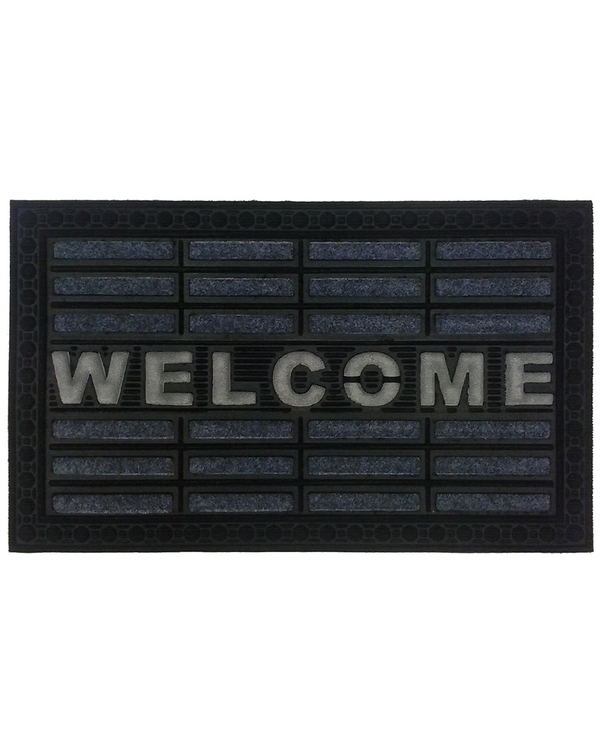 Imports Decor Gray Welcome Doormat