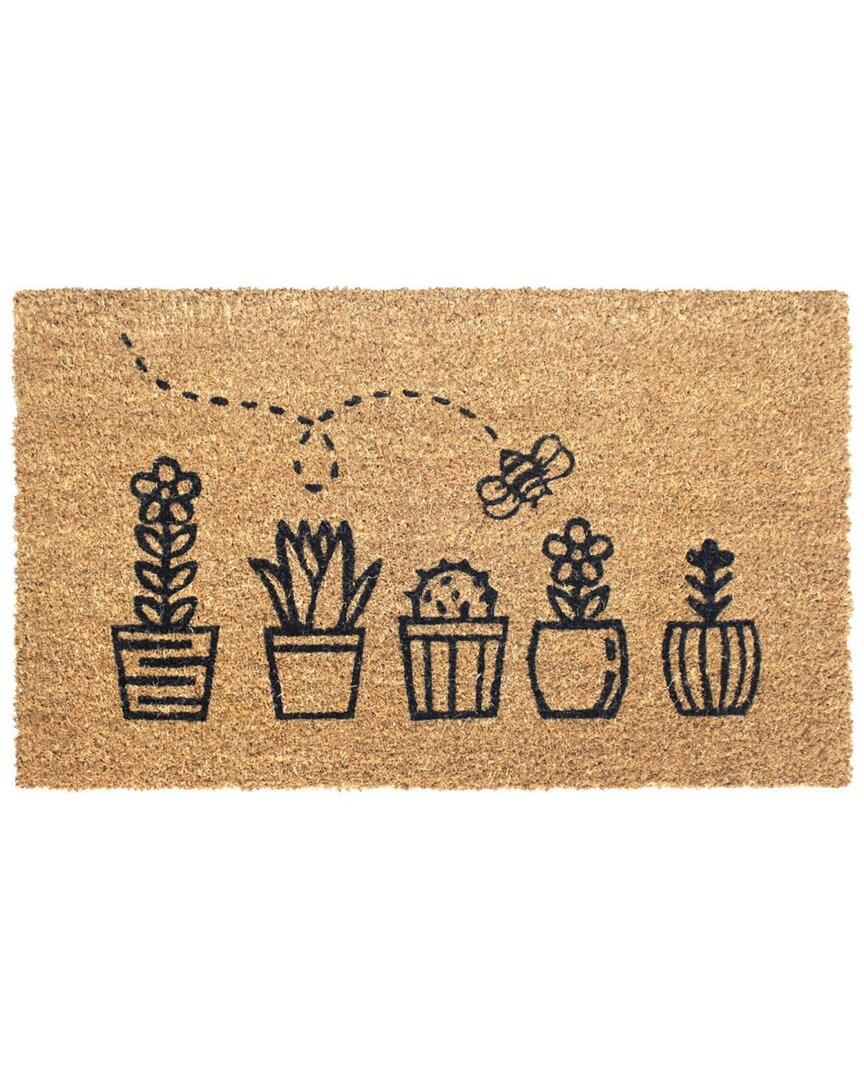 Rug Smith Topiary Doormat In Natural