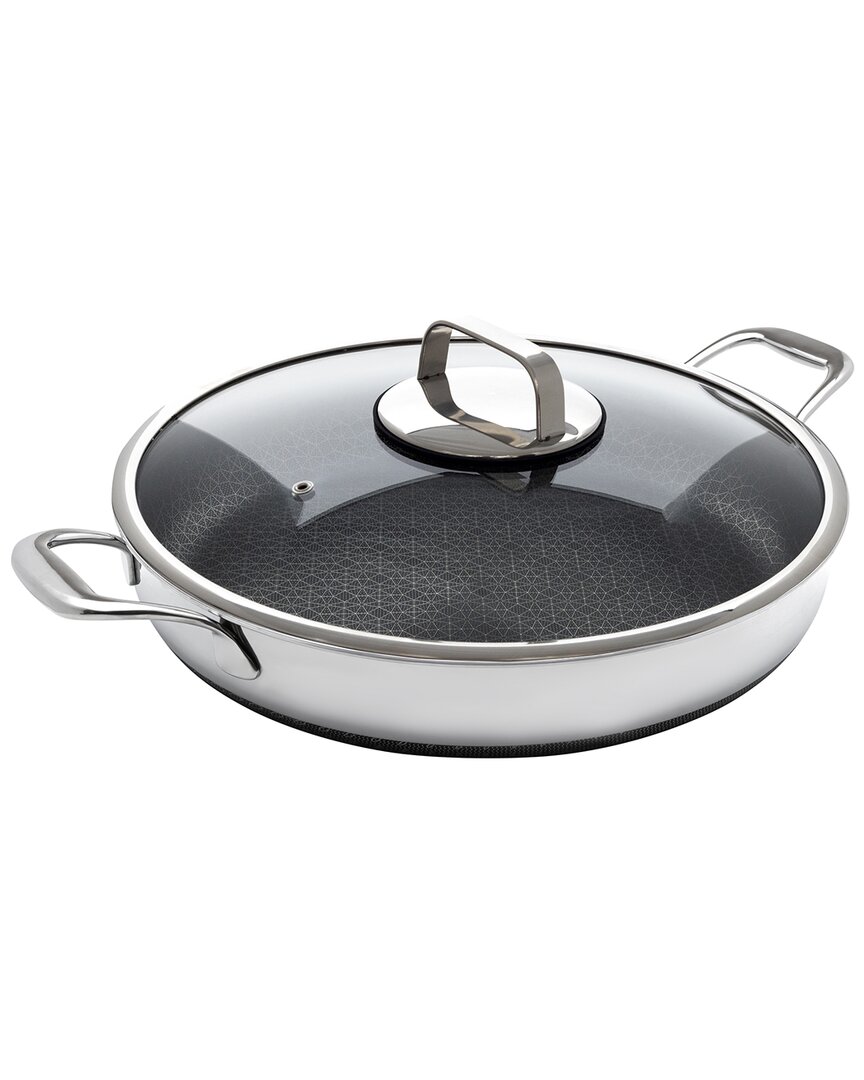 Livwell Diamondclad 5-qt. Hybrid Nonstick Stainless Steel Saute Pan And Lid