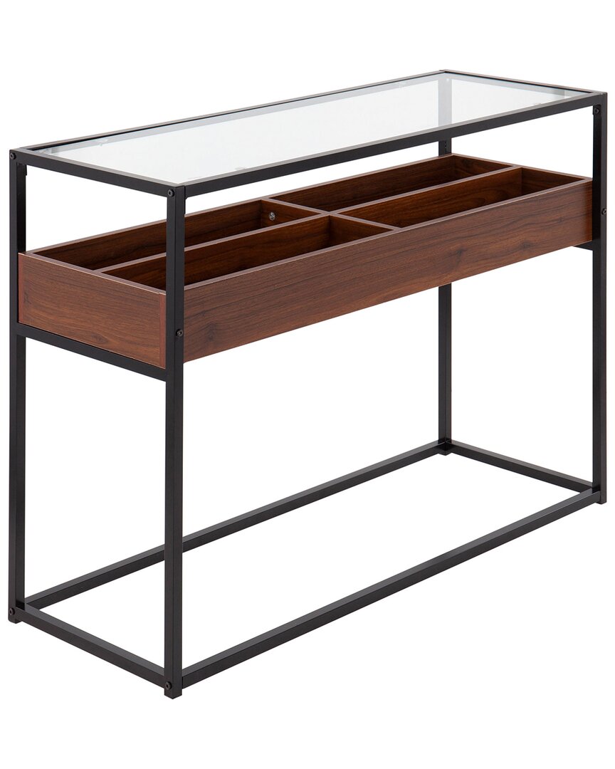Lumisource Display Console Table In Black
