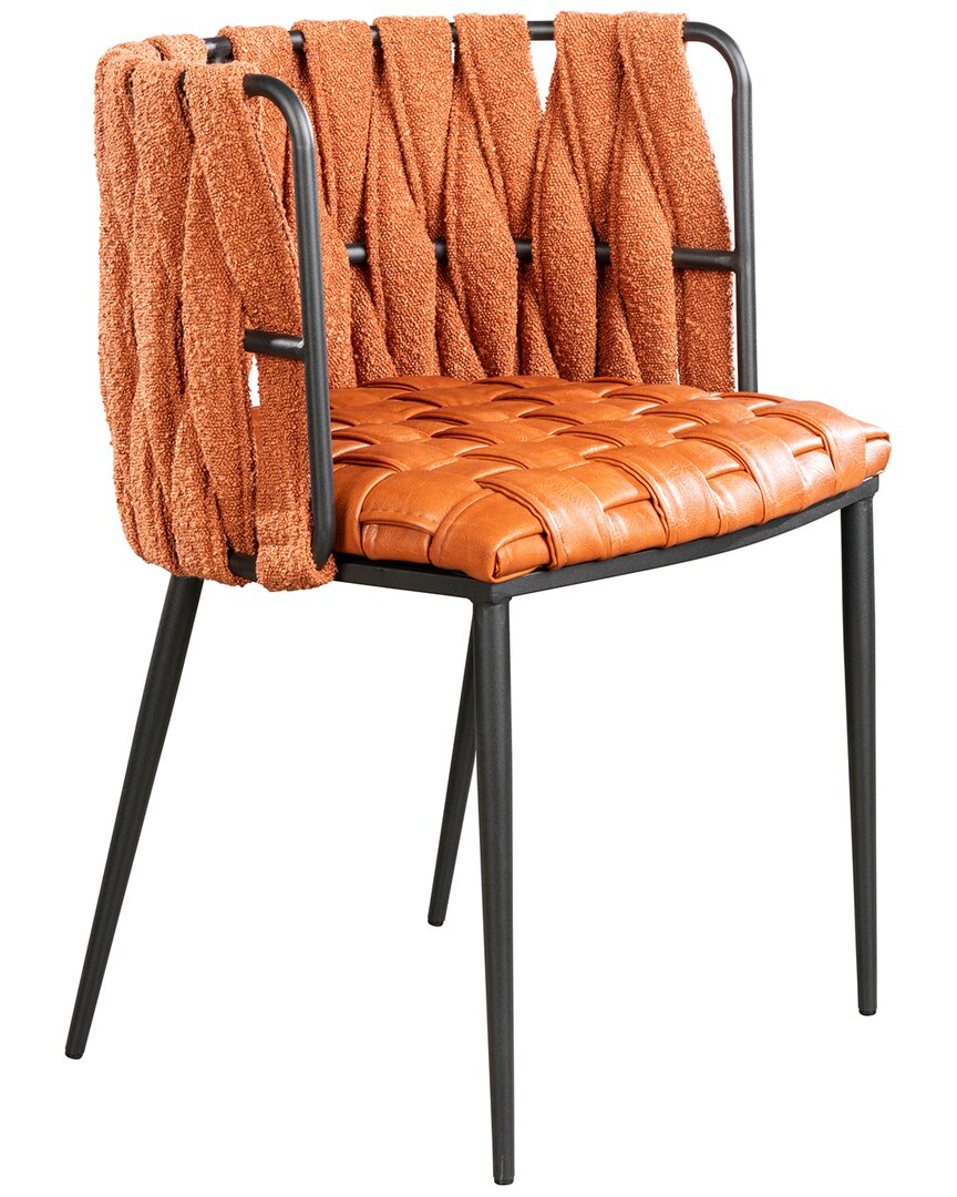 Statements By J Milano Dining Chair In Orange