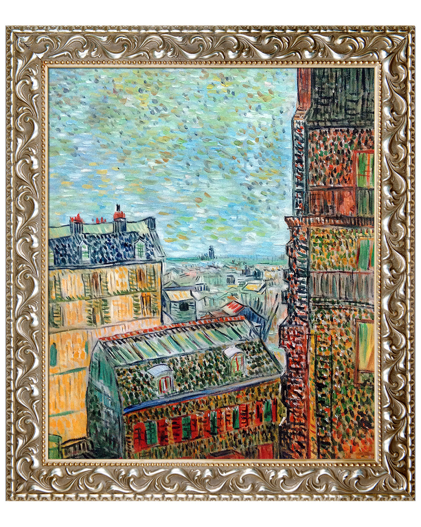 Museum Masters View Of Paris From Vincent's Room In The Rue Lepic, 1887 By Van Gogh Oil Reproduction