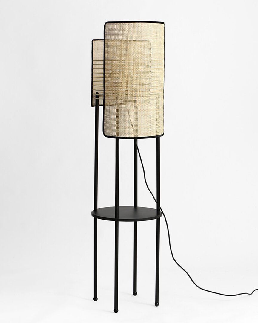 Vidalite Mazal Floor Lamp With Shelf