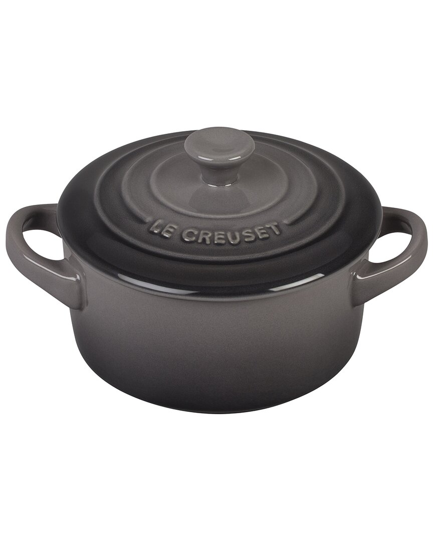 Le Creuset Stoneware 8 Oz. Mini Round Cocotte With Lid