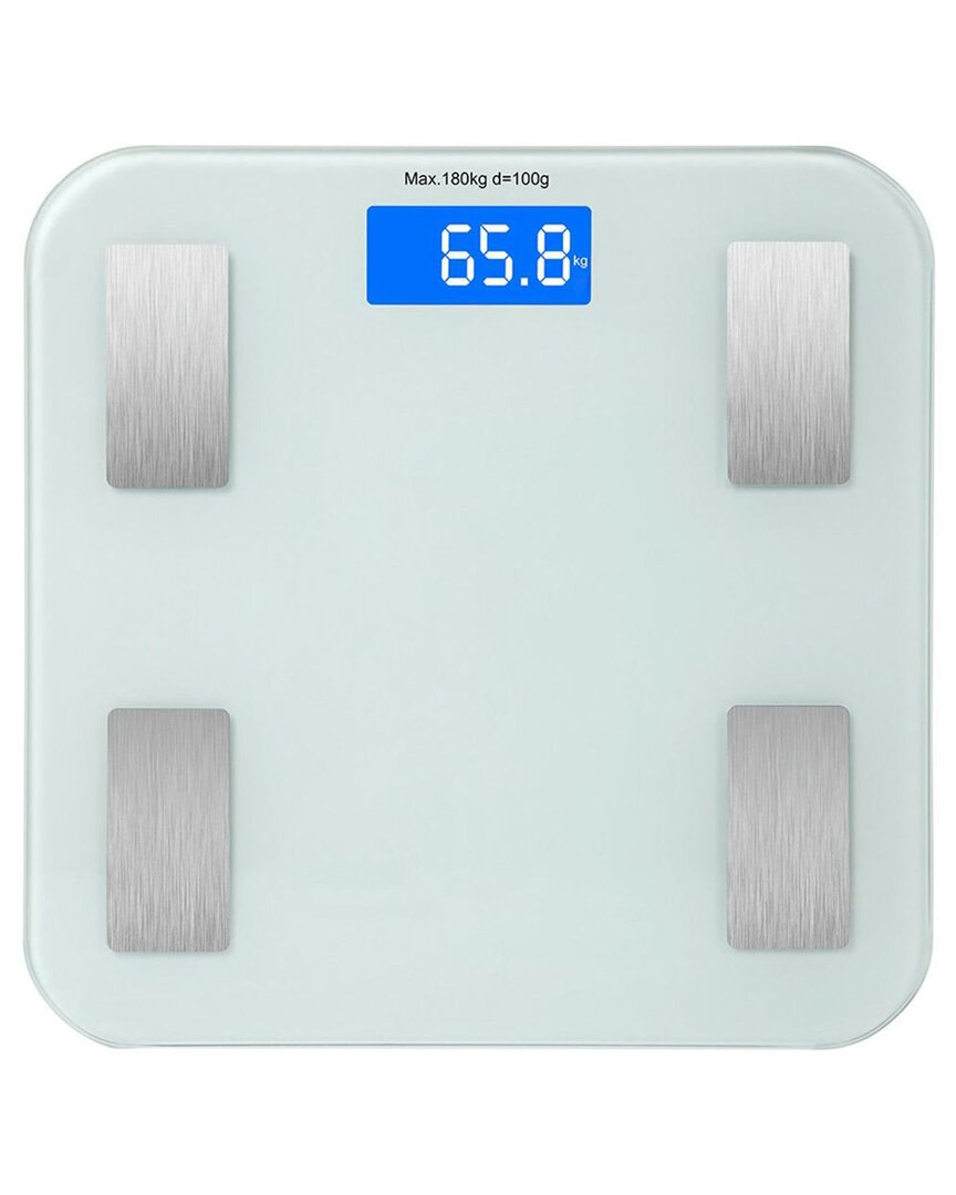 Fresh Fab Finds Smart Body Composition Scale In Silver