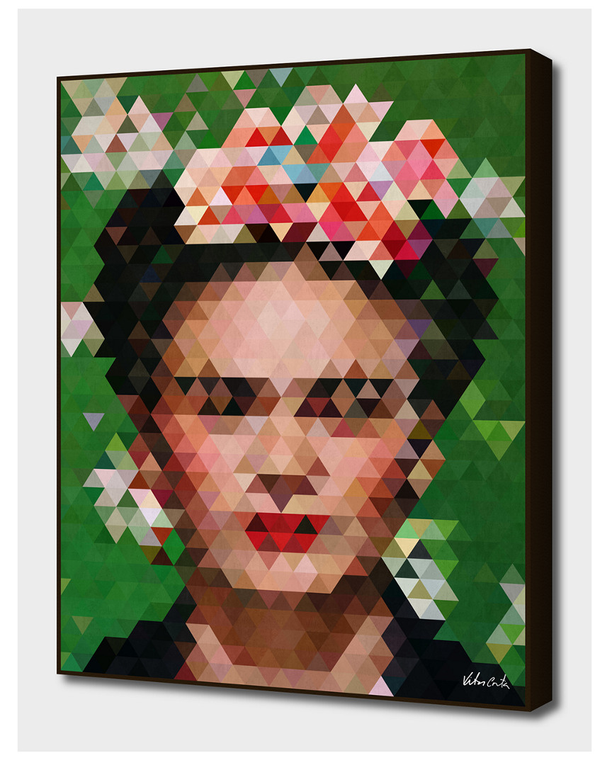 Curioos Frida Kahlo Geometric