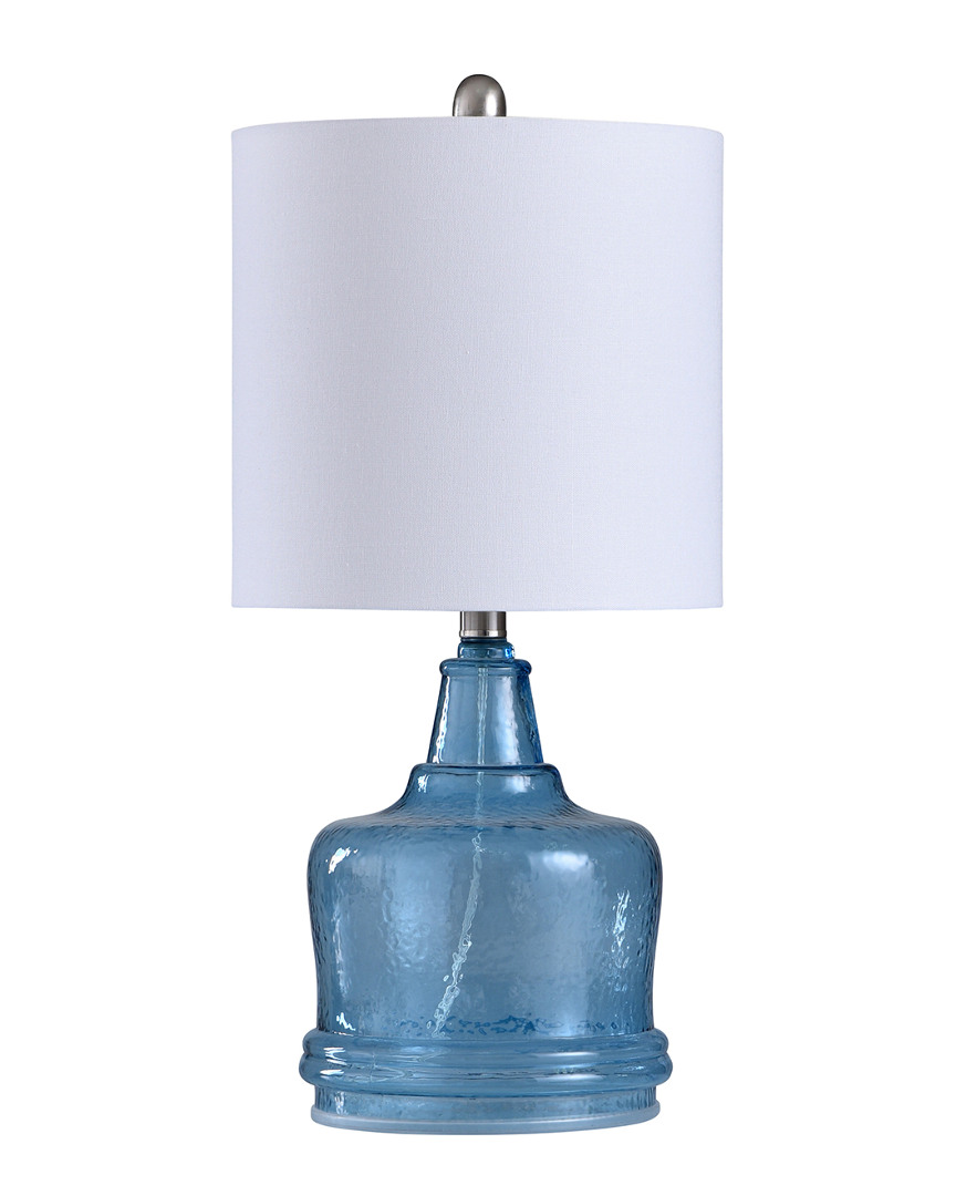 Stylecraft 22.5in Glass Base Table Lamp