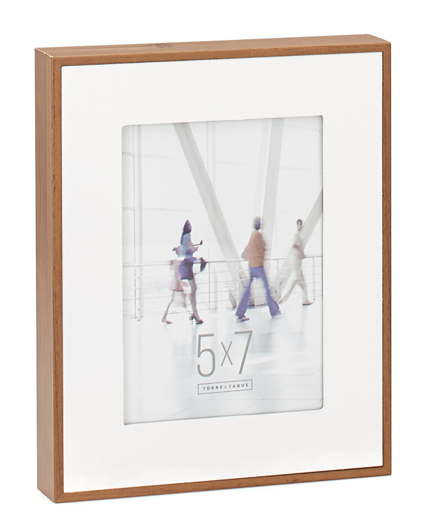 Torre And Tagus Boulevard Walnut Veneer Matte 5x7 Frame