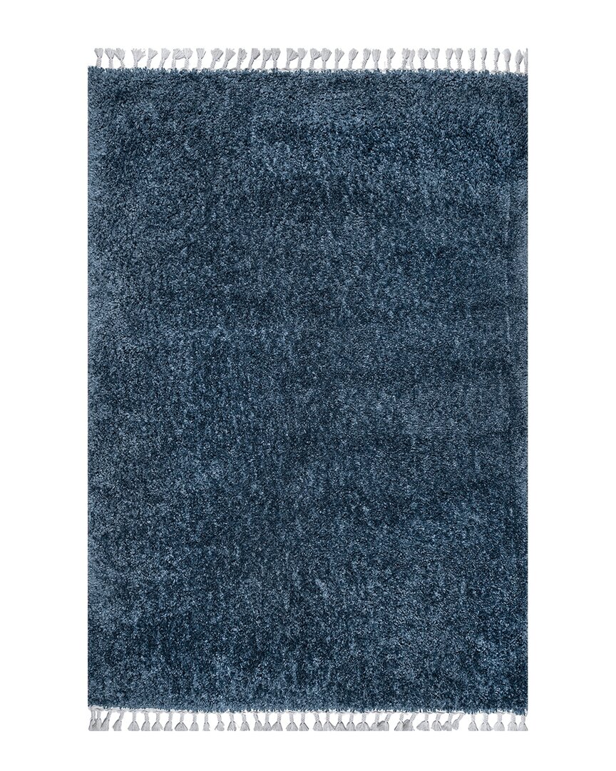 Nuloom Casual Plush Shag Neva Rug In Blue