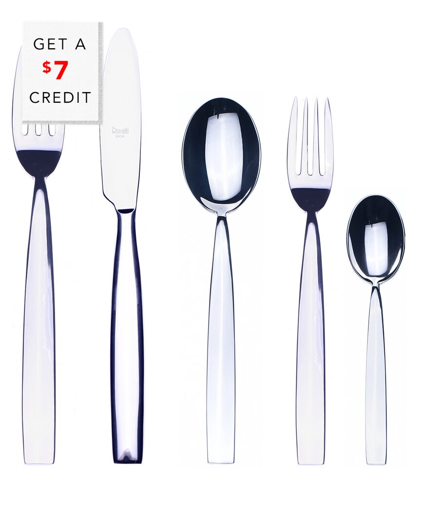 Mepra Cutlery 5pc Flatware Set With $7 Credit