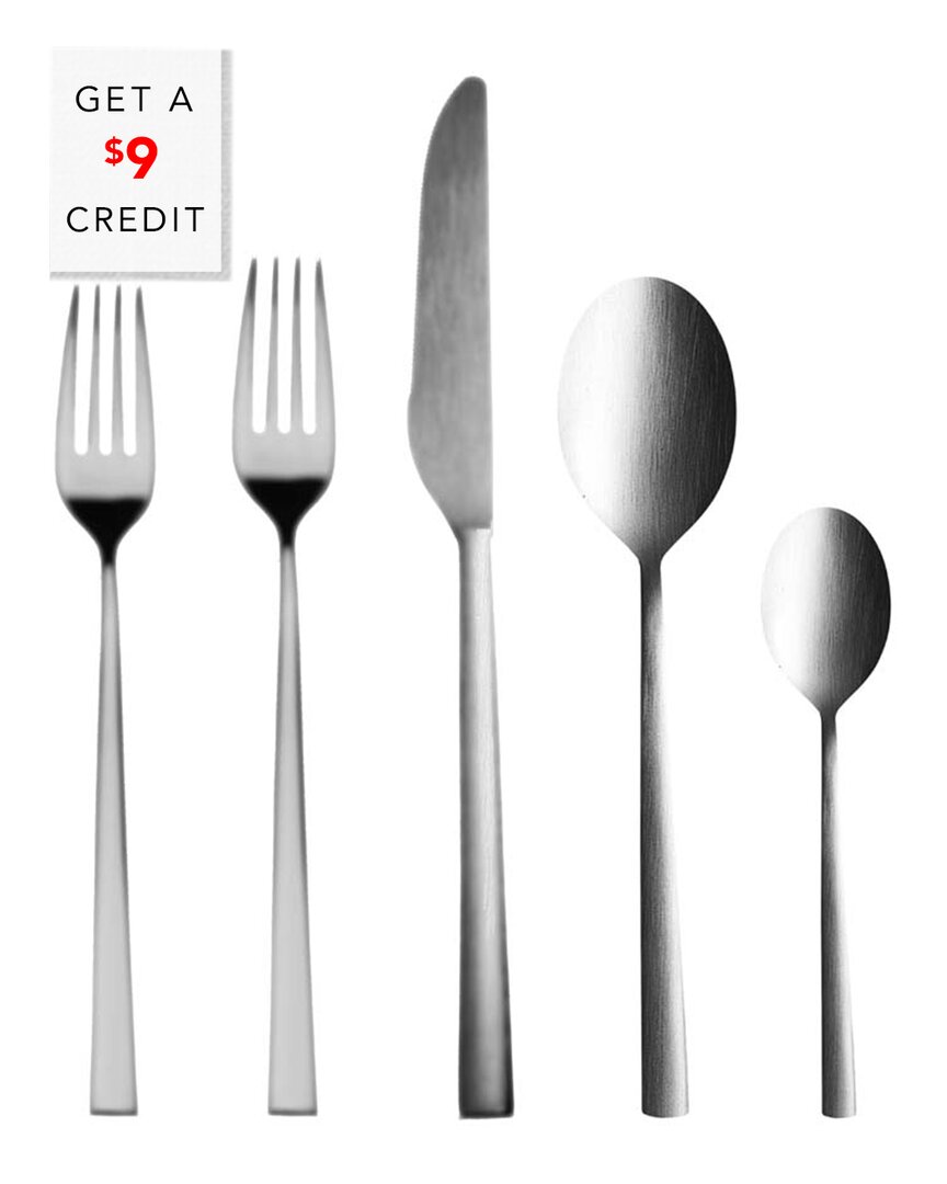 Mepra 5pc Flatware Set With $12 Credit
