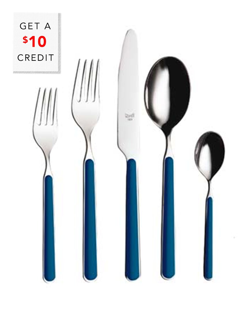 Mepra 5pc Flatware Set With $11 Credit
