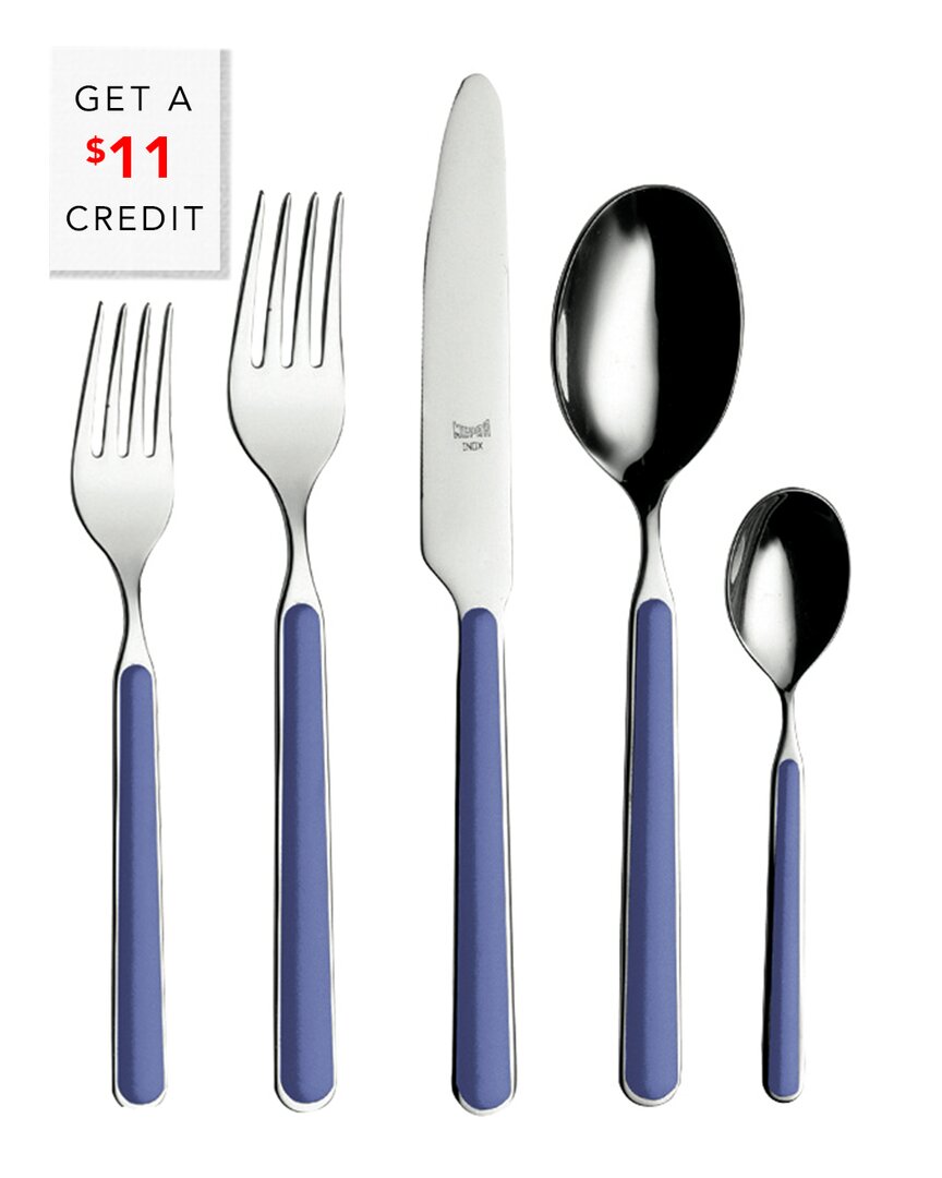 Mepra 5pc Flatware Set With $11 Credit
