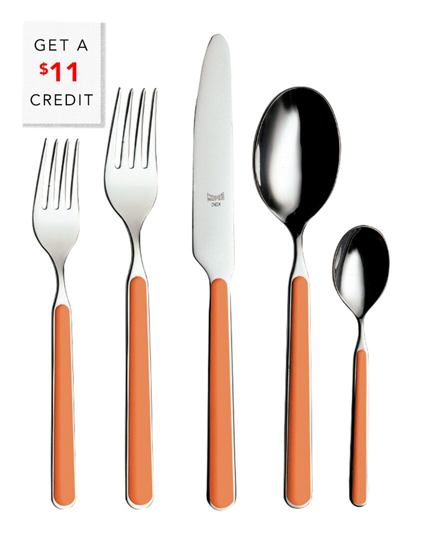 Mepra 5pc Flatware Set With $11 Credit