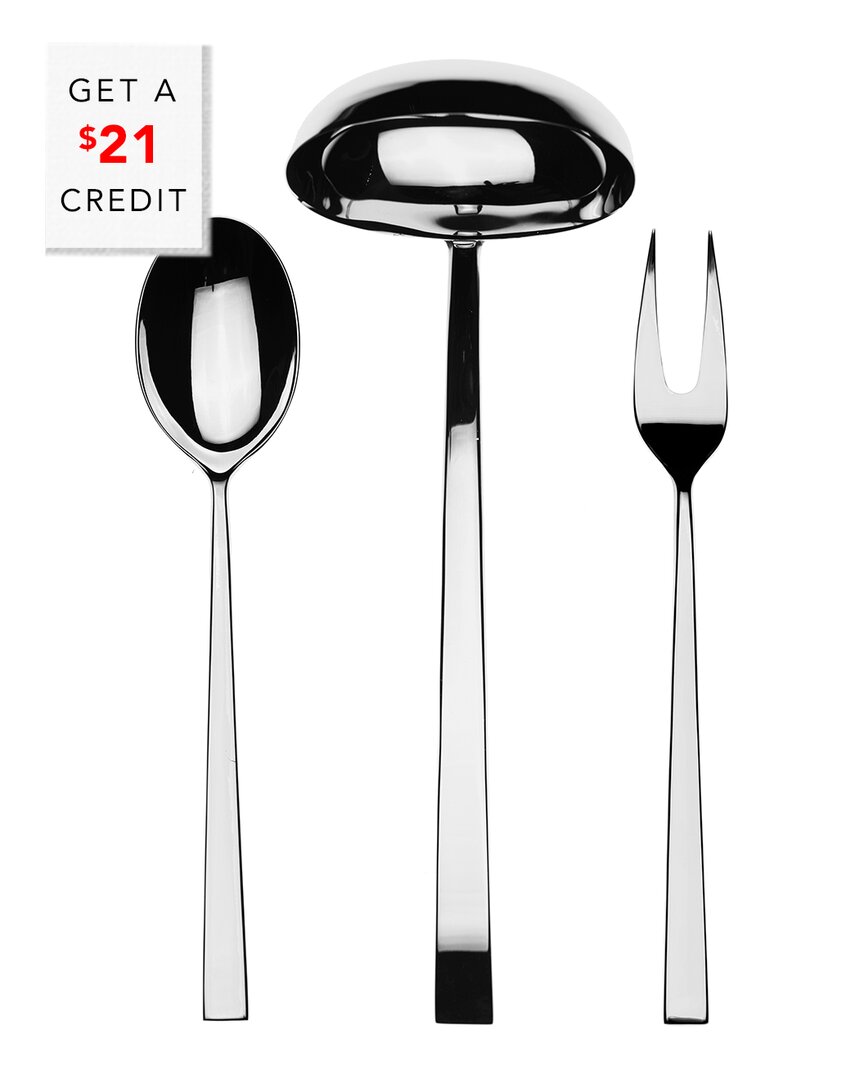 Mepra 3pc Serving Set With $21 Credit