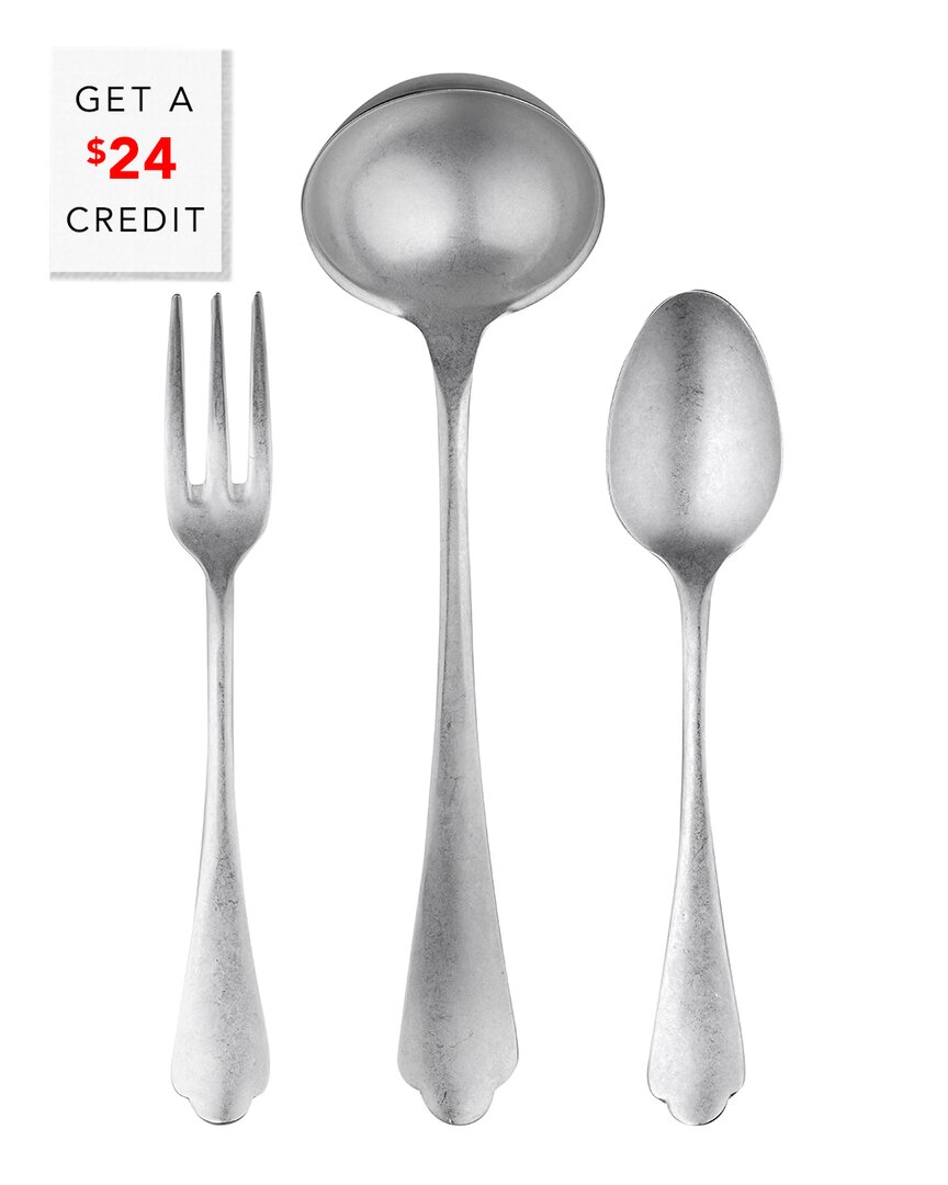 Mepra 3pc Serving Set With $24 Credit