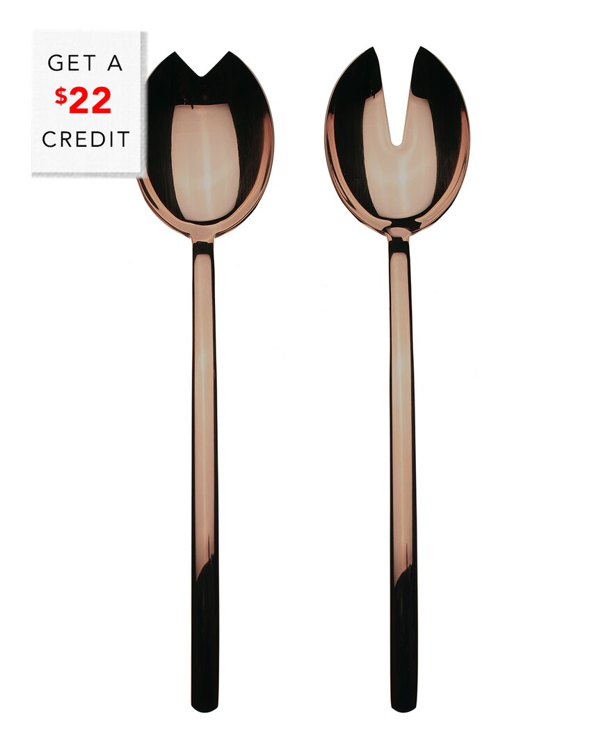 Mepra Due Bronzo Salad Servers