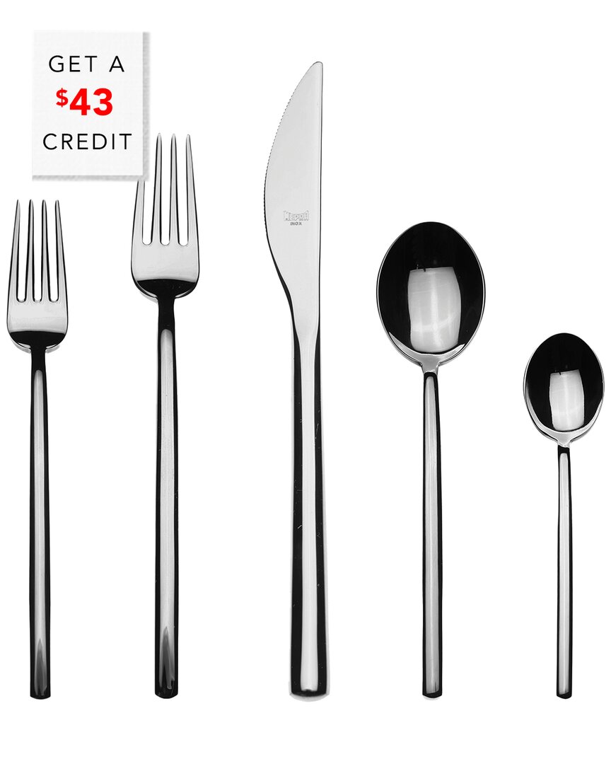 Mepra 20pc Flatware Set With $43 Credit