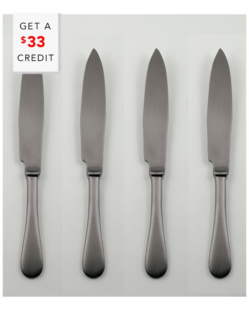 Mepra Set Of 4 American Steak Knives With $33 Credit