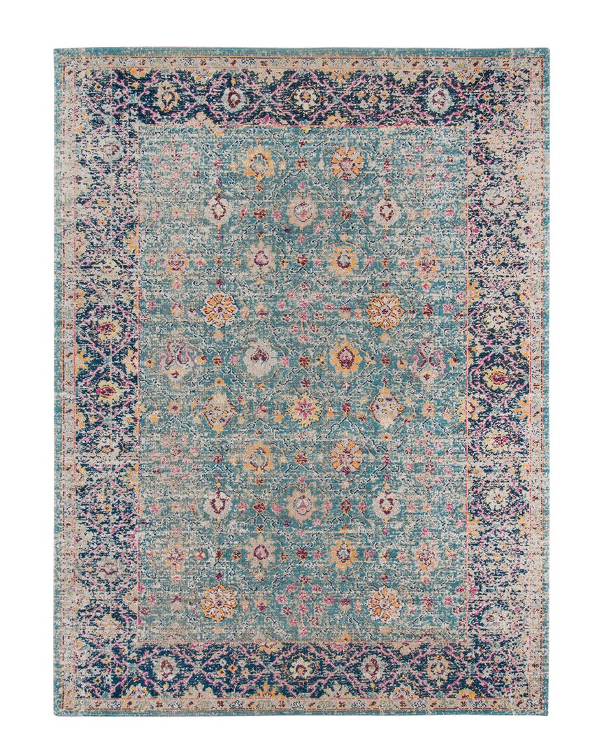 Ar Rugs Eternal Jules Transitional Rug In Turquoise