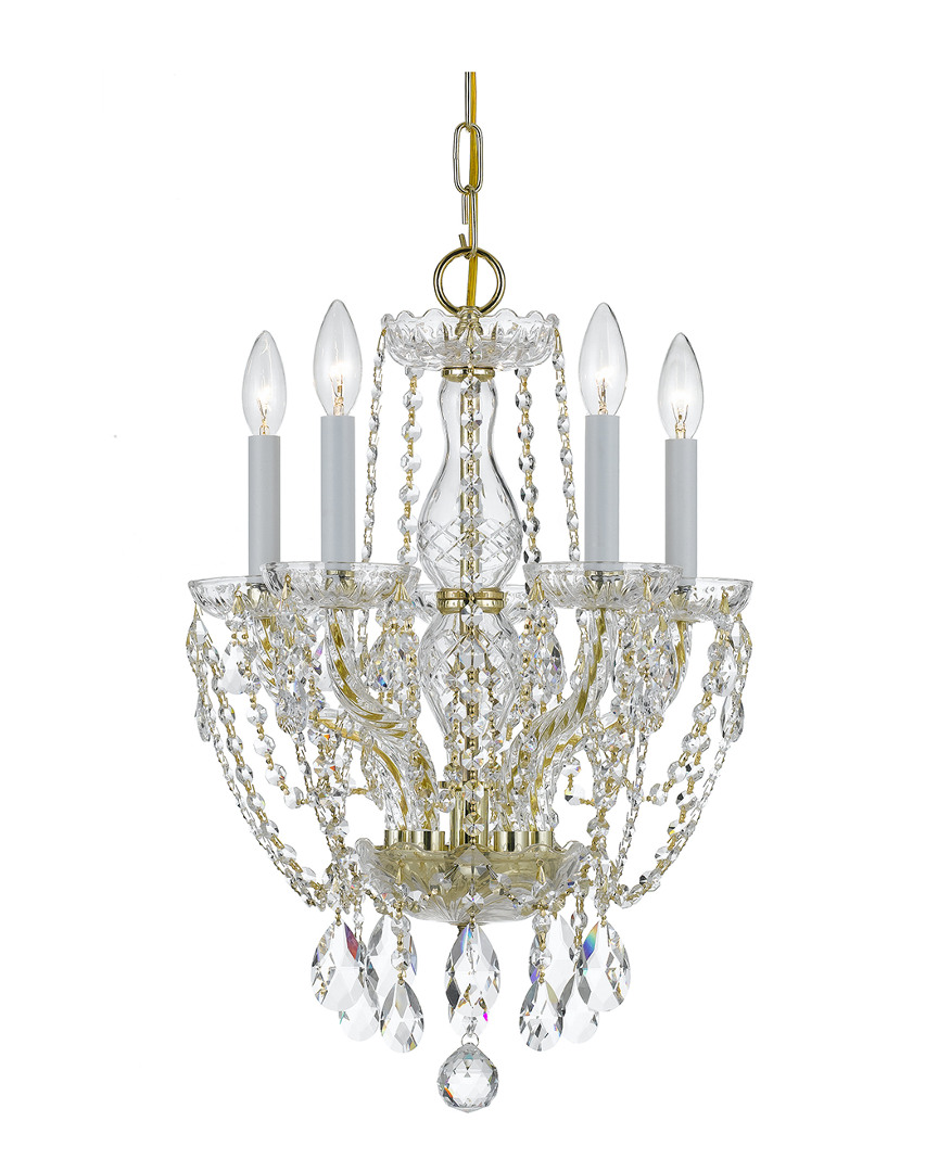 Crystorama 5-light Traditional Crystal Mini Chandelier