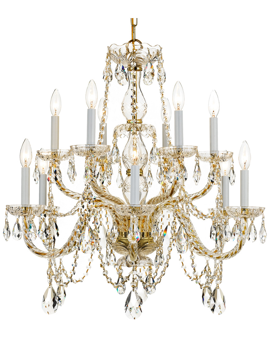 Crystorama 12-light Traditional Crystal Chandelier