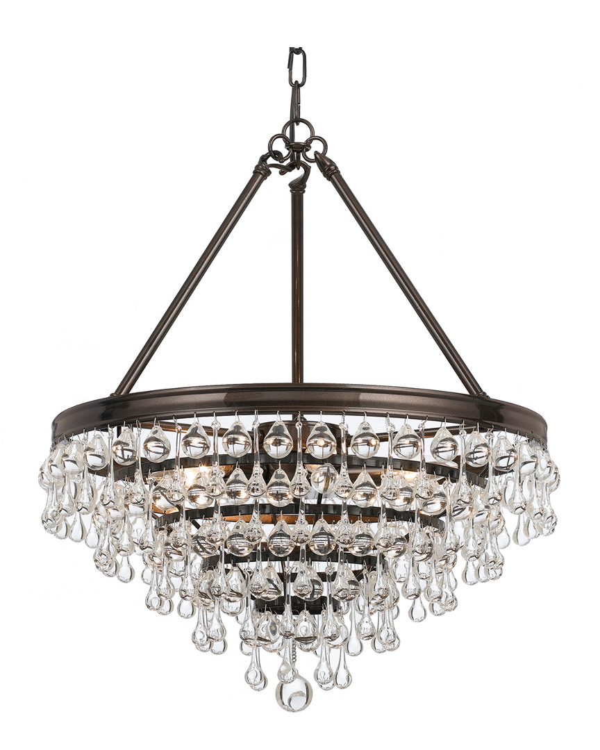 Shop Crystorama 6-light Calypso Chandelier