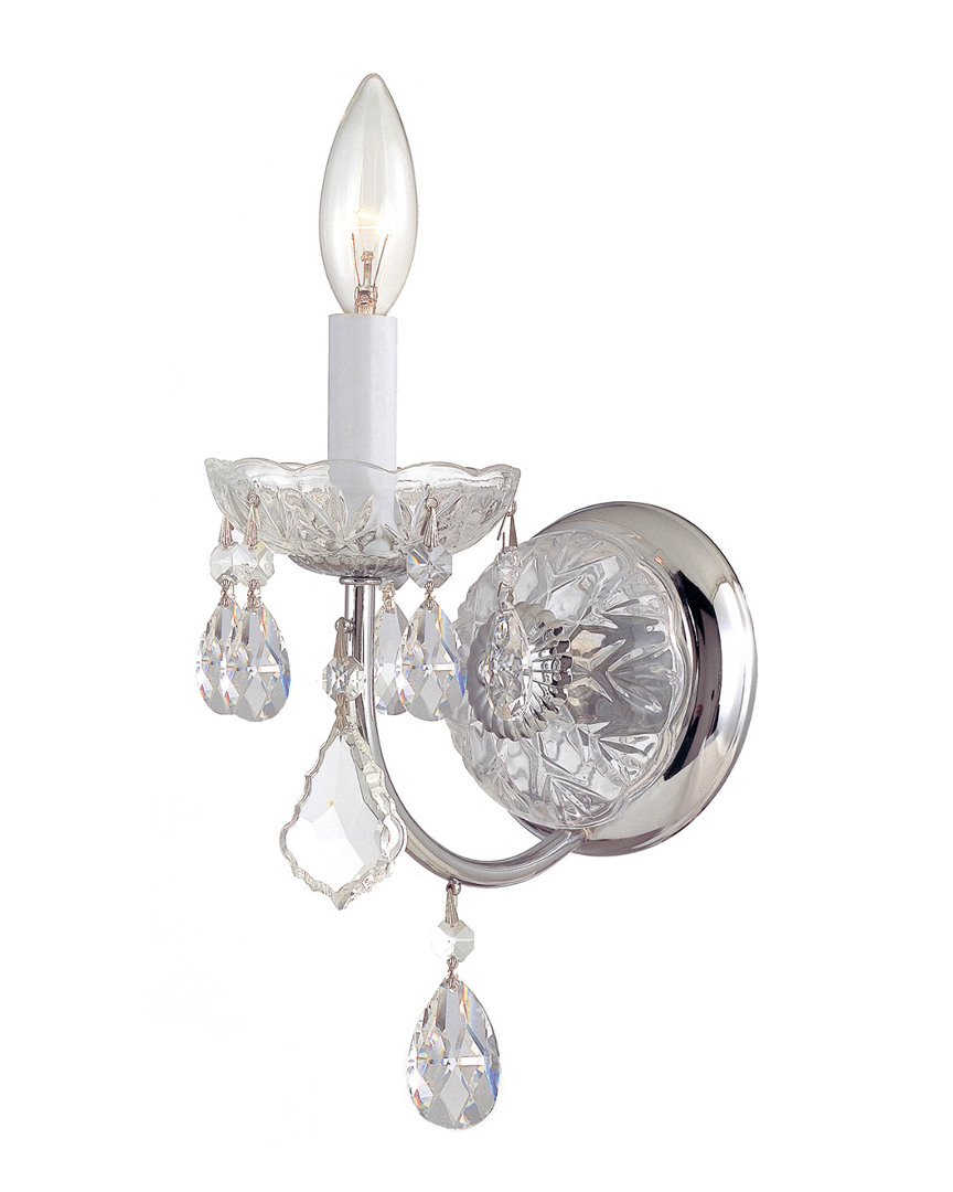 Crystorama 1-light Imperial Sconce In Metallic