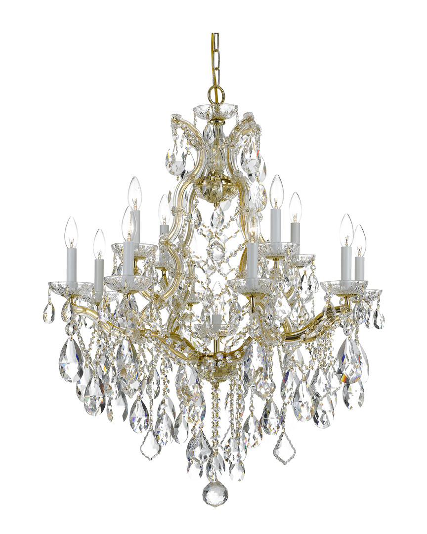 Crystorama 13-light Maria Theresa Chandelier In Metallic