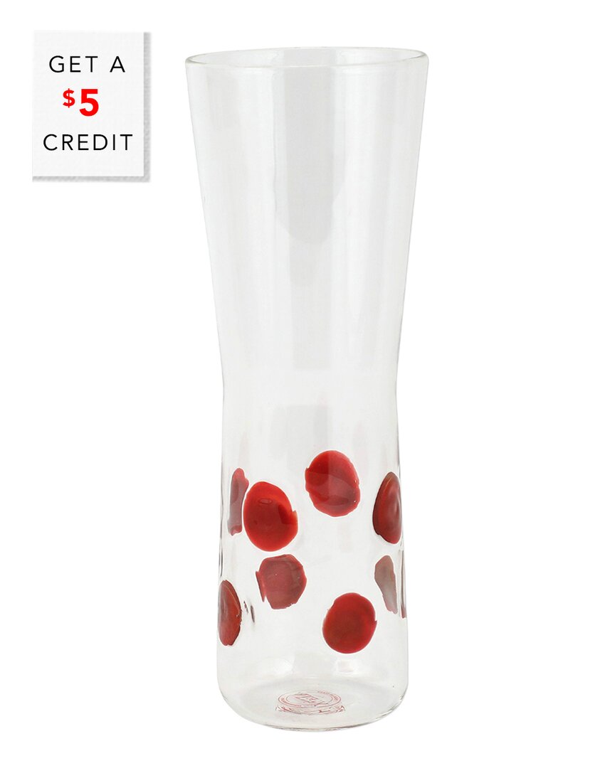 Shop Vietri Drop Beer Glass With $5 Credit