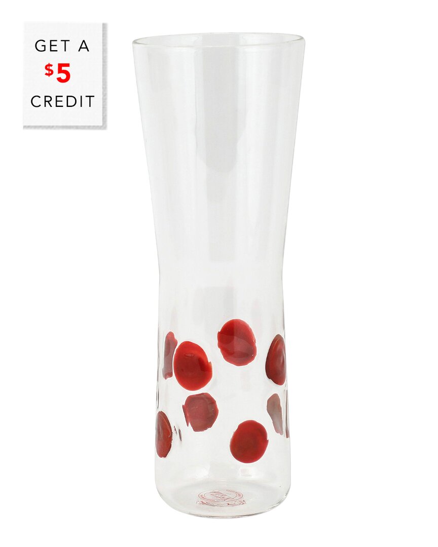 Shop Vietri Drop Beer Glass With $5 Credit