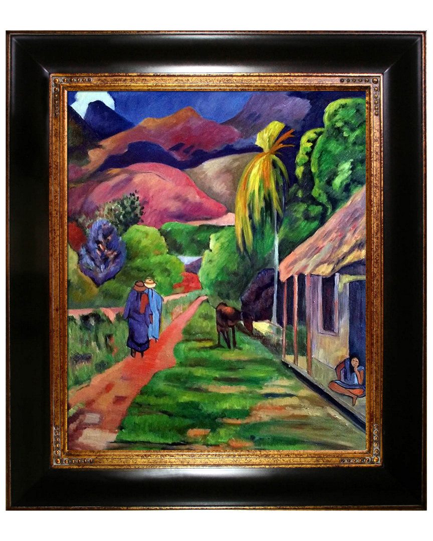 Overstock Art Road In Tahiti, 1891 By Paul Gauguin