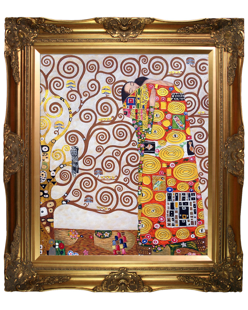 Overstock Art Fulfillment (metallic Embellished) By Gustav Klimt
