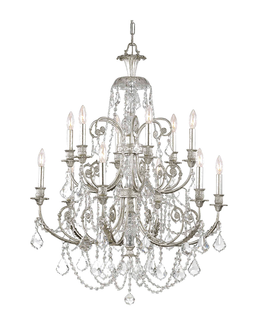 Crystorama 12-light Regis Chandelier Swarovski Spectra Crystal