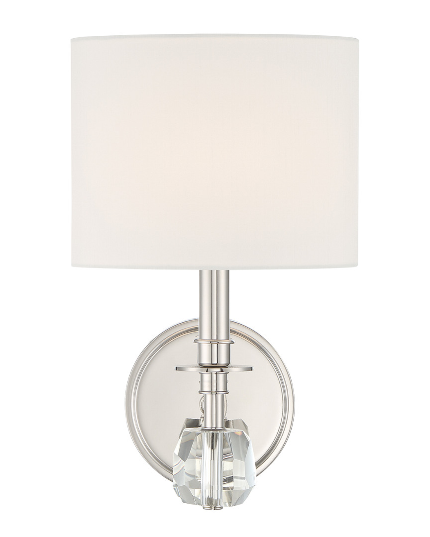 Crystorama 1-light Chimes Sconce