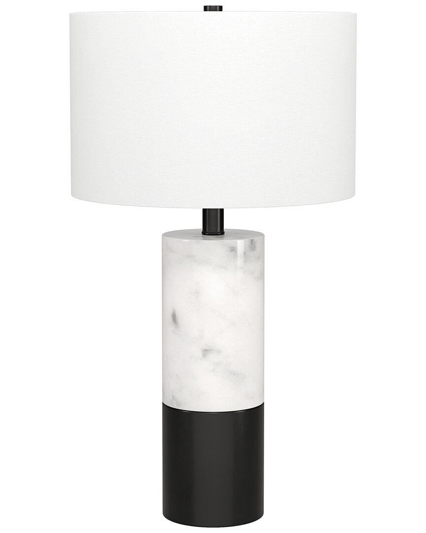 Abraham + Ivy Liana 24in Table Lamp With Fabric Shade