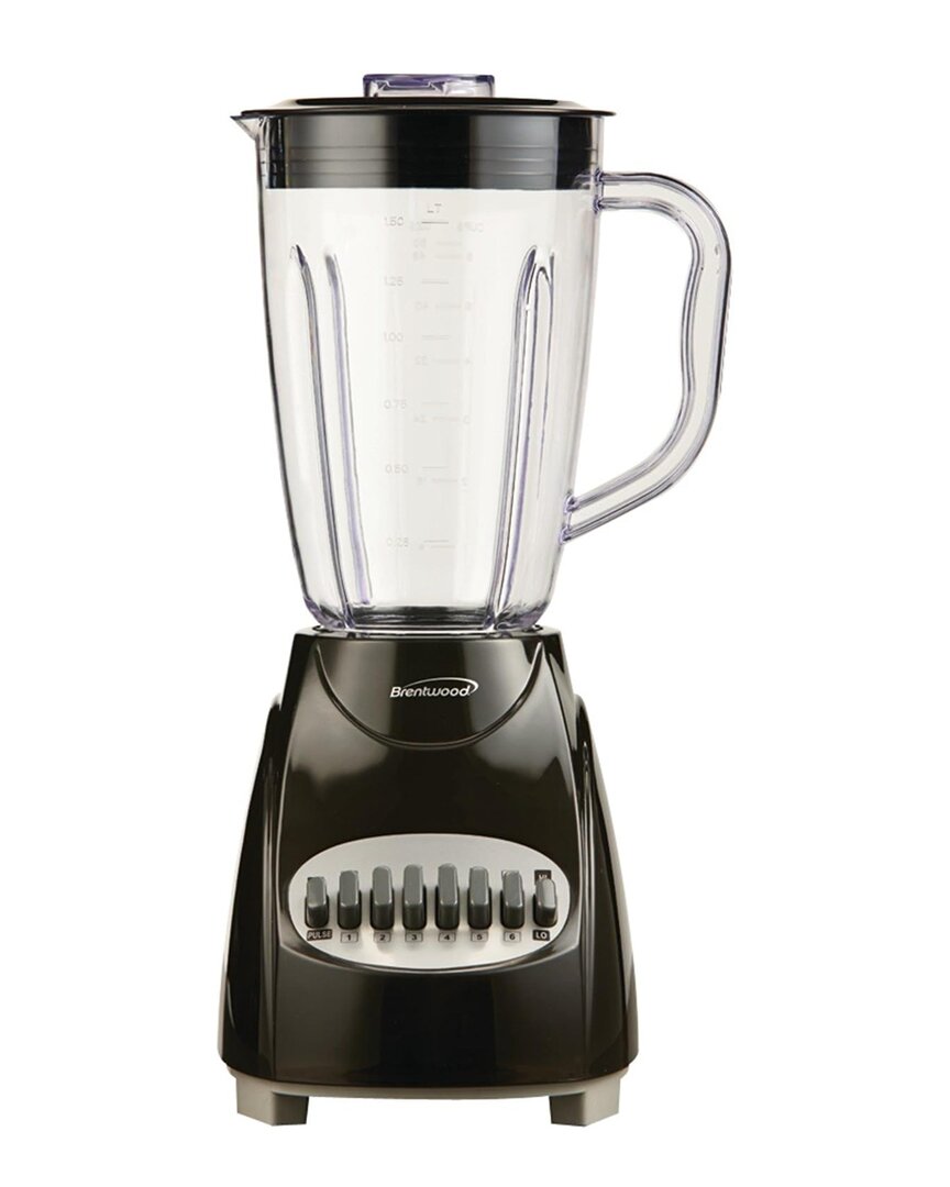 Brentwood 12-speed + Pulse Blender In Black