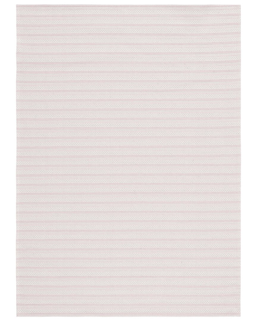 Martha Stewart Cotton Rug In Pink