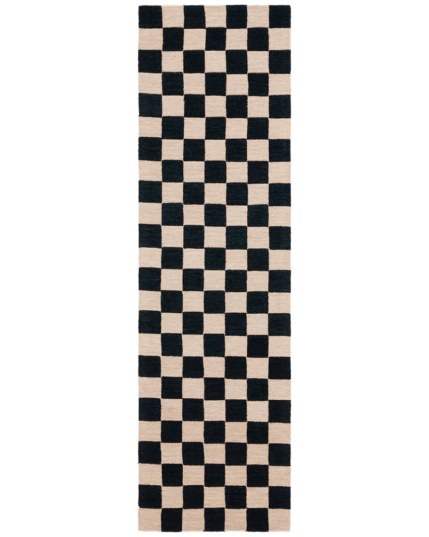 Martha Stewart Wool & Cotton Rug In Black