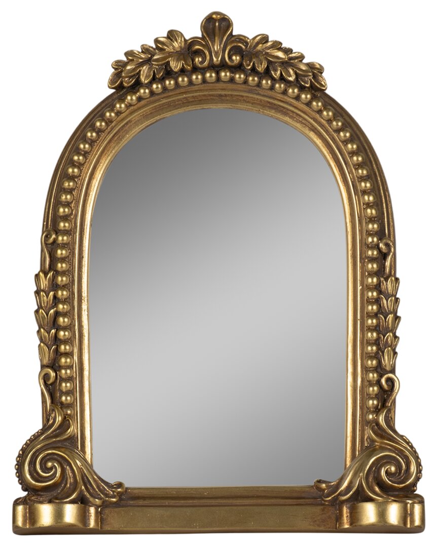 Sagebrook Home 4x6 Ornate Arch Photo Frame In Gold