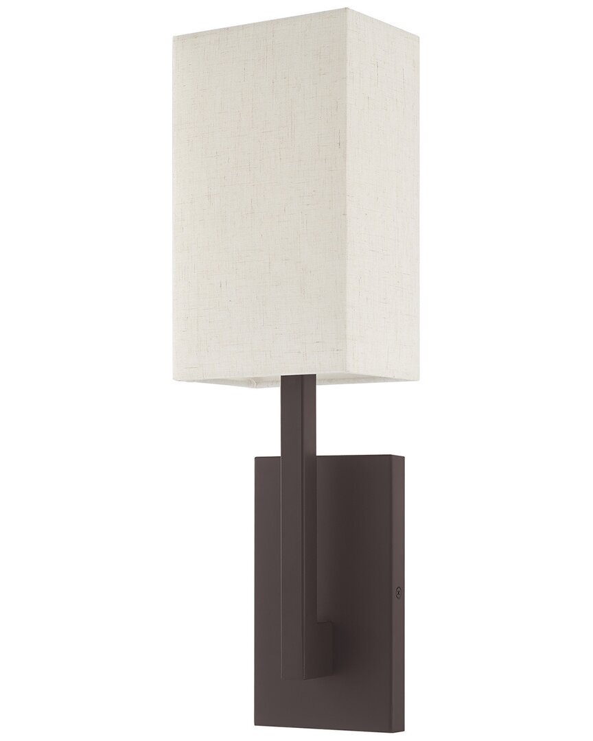 Livex Lighting Hayworth 1 Lt Bz Ada Wall Sconce In Gold