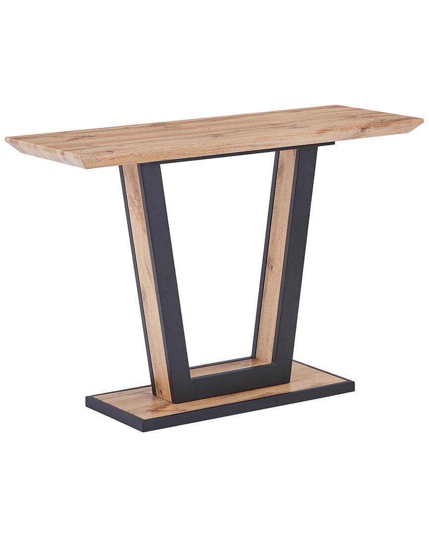Worldwide Home Furnishings Modern Console Table In Brown
