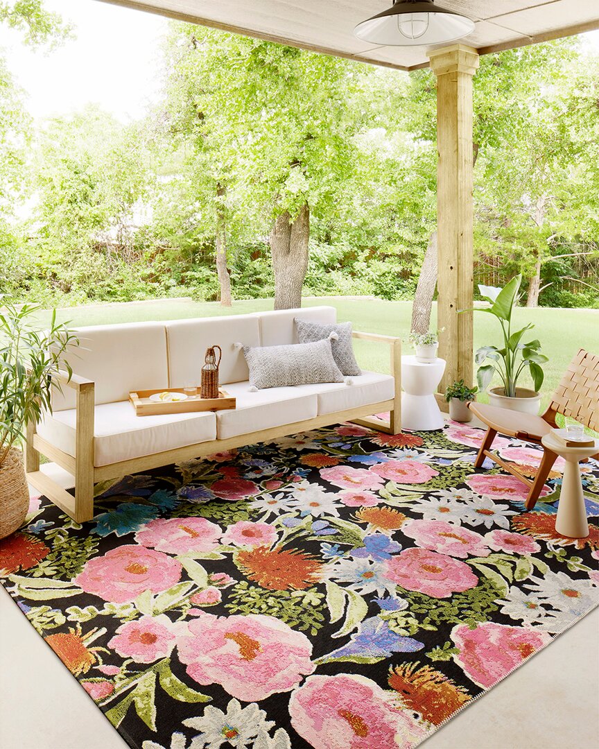 Loloi Botanical Rug In Black