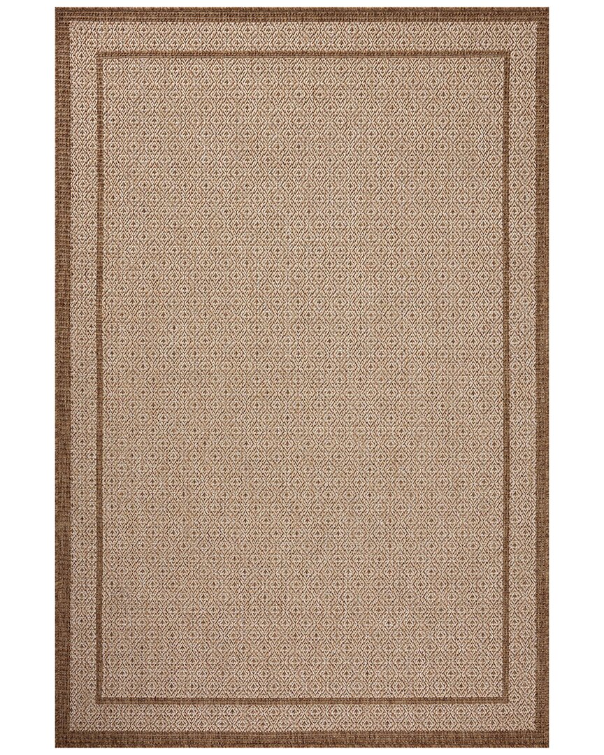 Loloi Merrick Indoor/outdoor Accent Rug In Brown