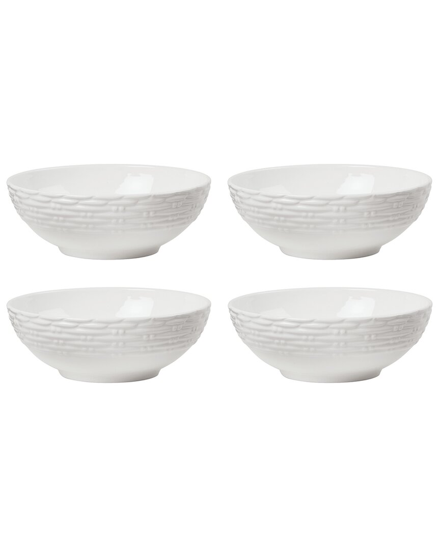 Lenox Set Of 4 Wicker Creek All-purpose Bowls