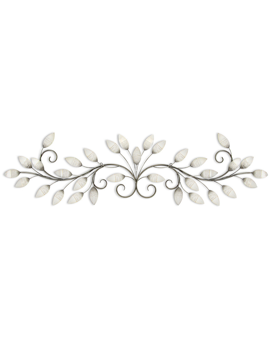 Stratton Home Decor Brushed Pearl Over The Door Wall Decor