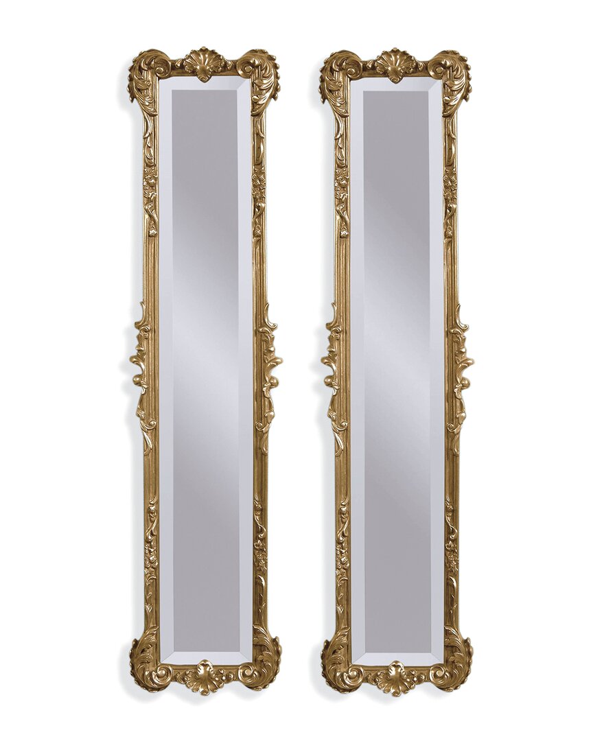 Bassett Mirror Helena Panel Mirror In Gold