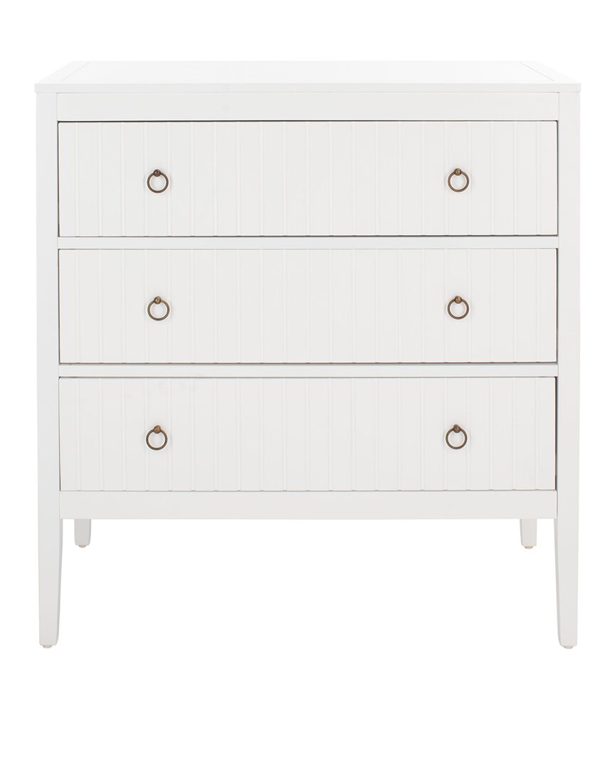 Safavieh Tegan 3-drawer Chest In White