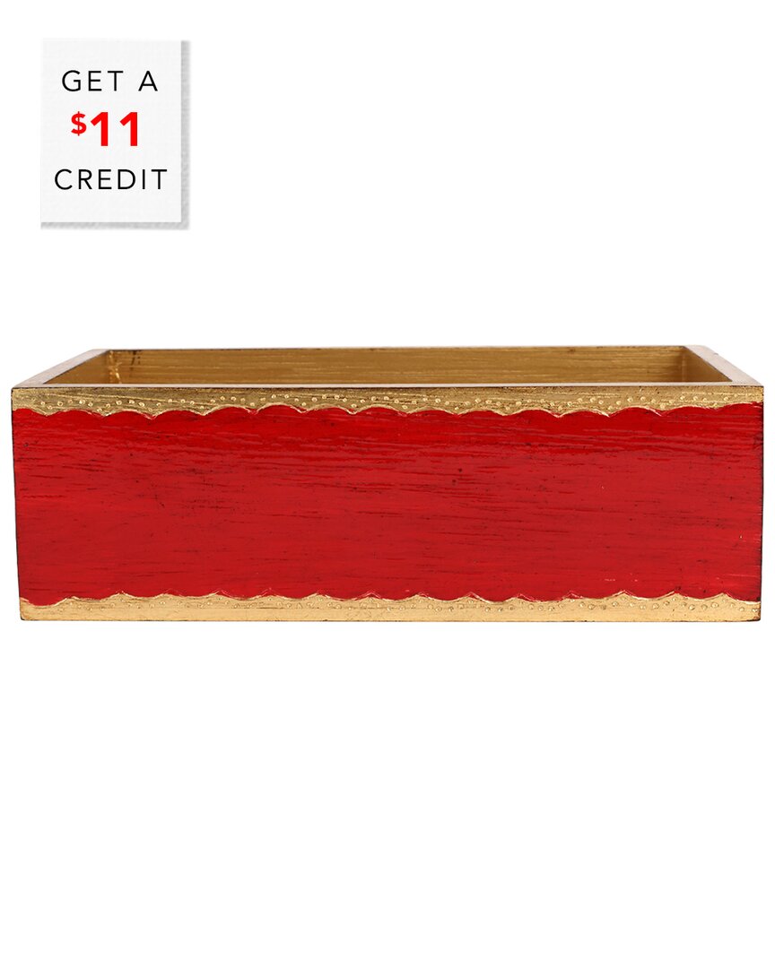 Vietri Florentine Wooden Accessories Guest Towel Holder