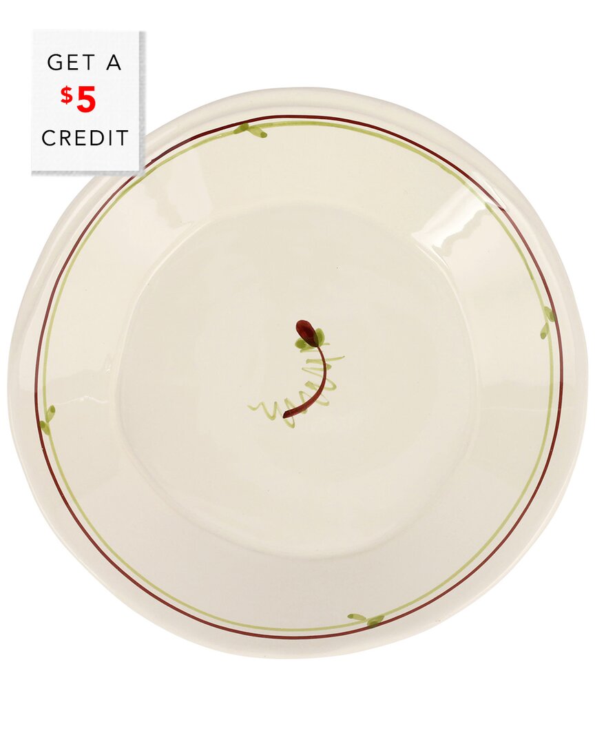 Vietri Lastra Fiori Di Bosco European Dinner Plate